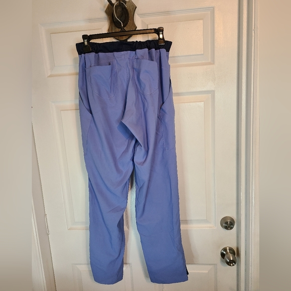 Spread Good Cheer Woman's Scrub Drawstring Pants, Size: Medium Color: Bl… - Picture 14 of 16